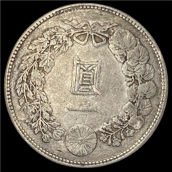 1909 Japan Meiji Yr. 42 Silver Yen UNCIRCULATED