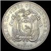 Image 2 : 1943-Mo Ecuador Silver 5 Sucres UNCIRCULATED