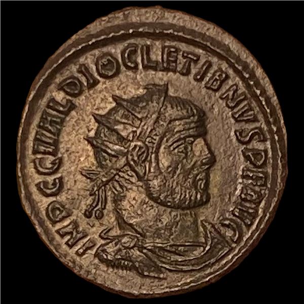 Roman Diocletian 284-305 AD BI Nummus CHOICE AU