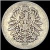 Image 1 : 1874 Germany Silver 1 Reichsmark NEARLY UNCIRCULATED