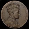 Image 1 : 1937 Edward VIII Bronze Coronation Medal NEARLY UNCIRCULATED
