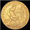 Image 2 : 1909 France .1867oz Gold 20 Francs UNCIRCULATED