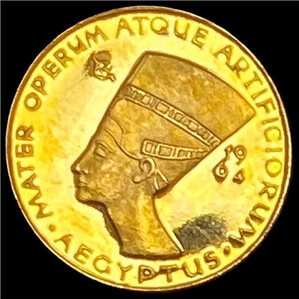 1958-1961 Egypt Aureus Magnus .0581oz Gold Ducat CHOICE PROOF