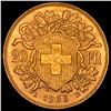 Image 2 : 1935-B Switzerland .1867oz Gold 20 Francs UNCIRCULATED