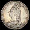 Image 1 : 1892 Great Britain Silver Crown NEARLY UNCIRCULATED