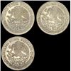 Image 2 : [3]1977-1978 Mexico Silver 100 Pesos CLOSELY UNCIRCULATED