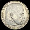Image 1 : 1936-J Germany Silver 5 Reichsmark CLOSELY UNCIRCULATED