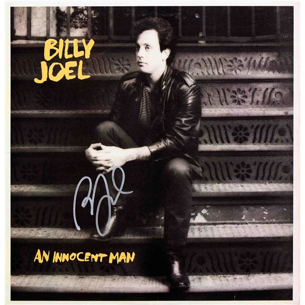 Billy Joel signed An Innocent Man album