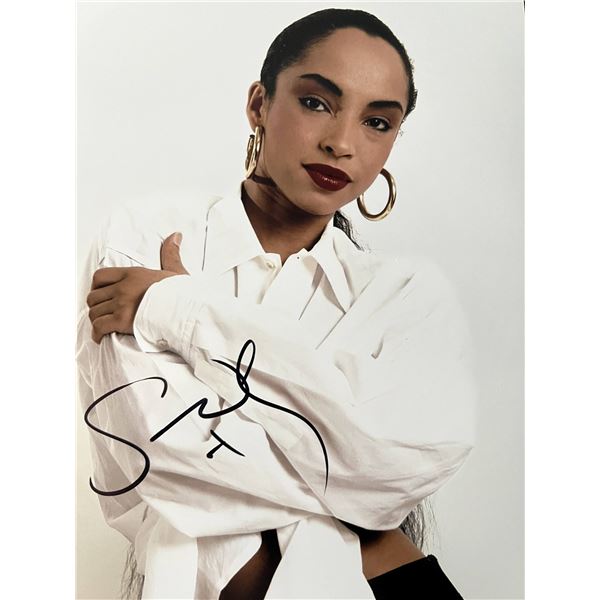 Singer Sade Adu signed photo