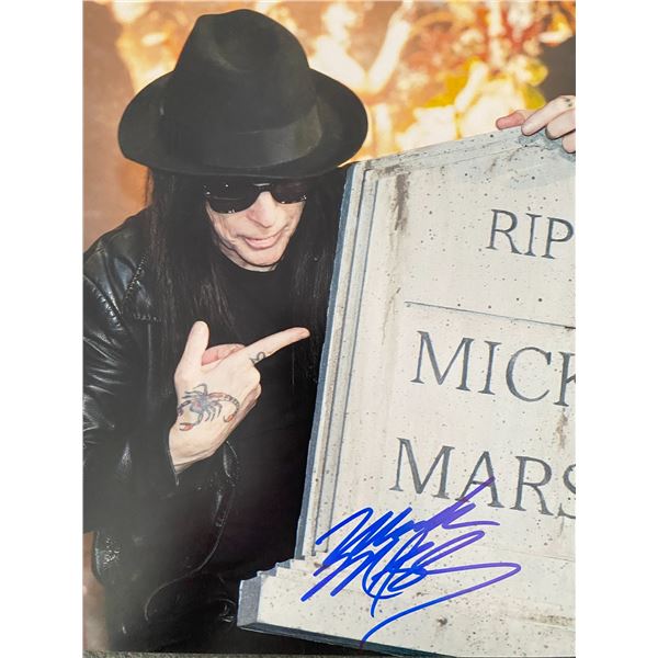 MÃ¶tley CrÃ¼e Mick Mars signed photo