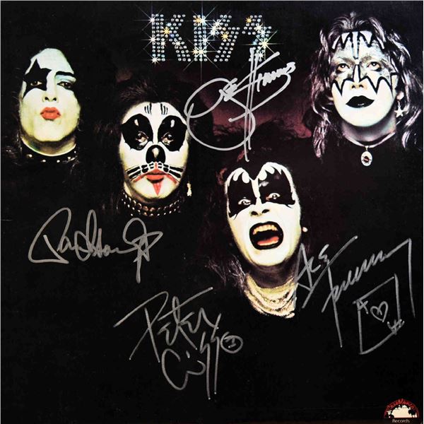 Kiss signed debut album Kiss