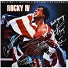 Image 1 : Rocky IV Soundtrack signed album