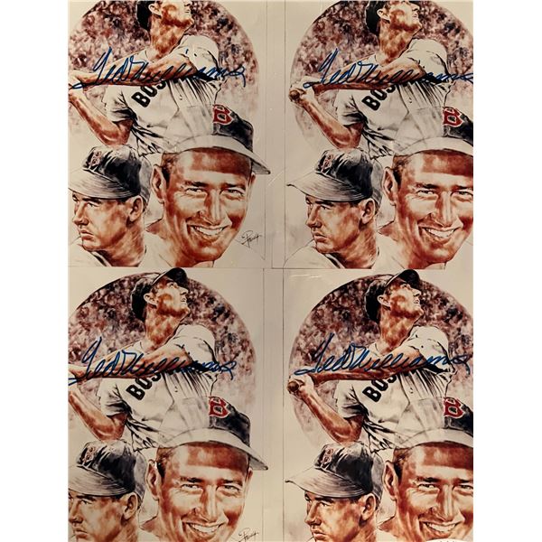 Ted Williams signed photo