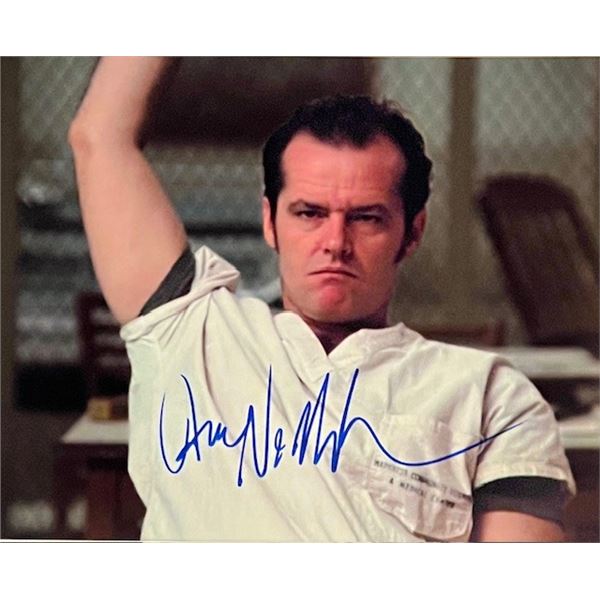 One Flew Over The Cuckoos Nest Jack Nicholson Signed Photo