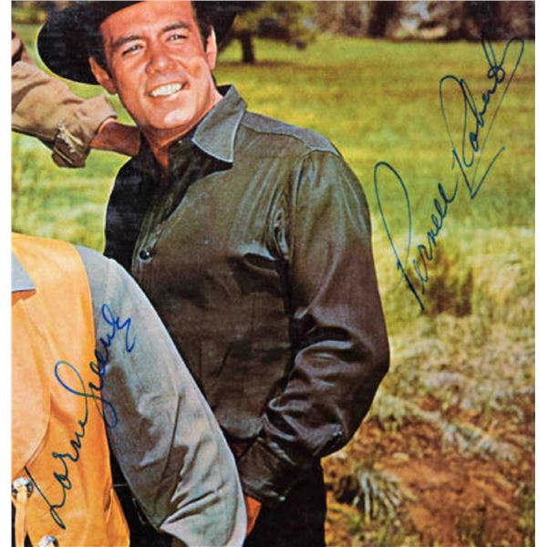 Bonanza TVâ€™s Original Cast signed soundtrack