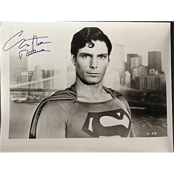Superman's Christopher Reeve Signed Photo