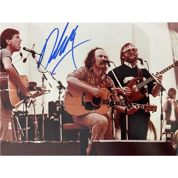 CSNY David Crosby signed photo