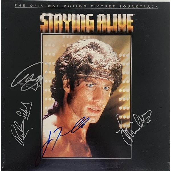 Stayin Alive signed soundtrack