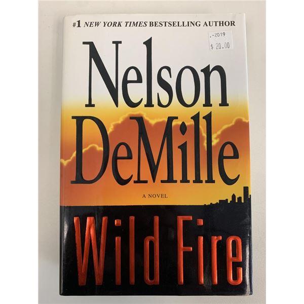 Wild Fire Nelson DeMille signed first edition book