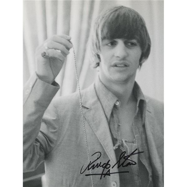 Ringo Starr signed photo