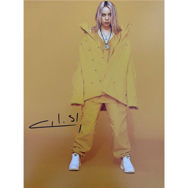 Billie Eilish signed photo