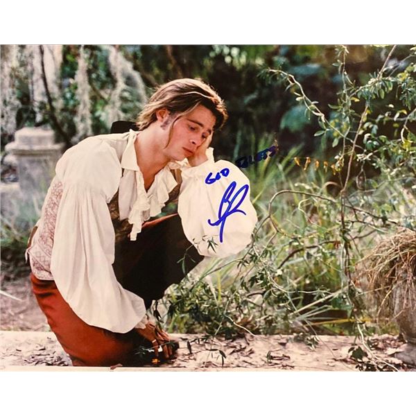 Brad Pitt Signed Photo