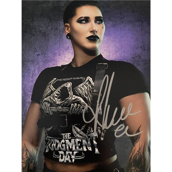 WWE Rhea Ripley signed photo