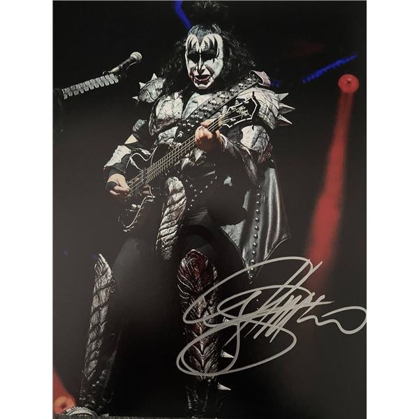 Kiss Gene Simmons signed photo