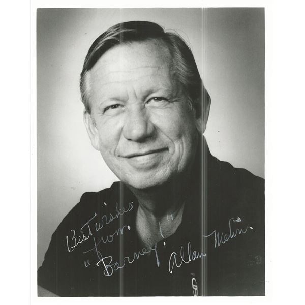 Gomer Pyle USMC Allan Melvin Signed Photo