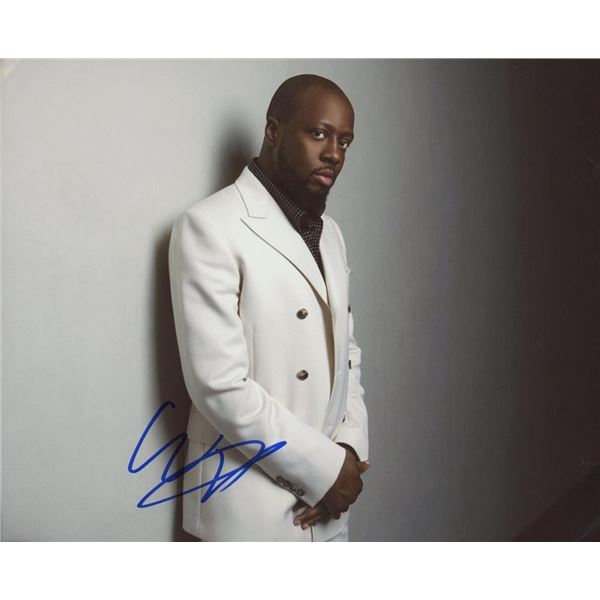 Wyclef Jean signed photo. GFA Authenticated