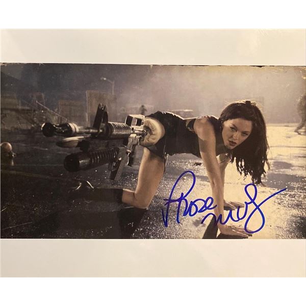 Planet Terror Rose McGowan signed movie photo