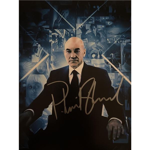 X Men Patrick Stewart signed photo