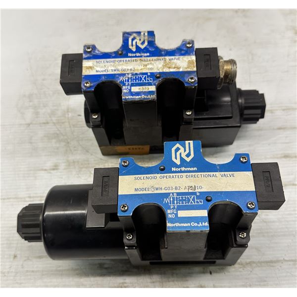 (2) Northman #SWH-G03-B2-A120-10 Valves
