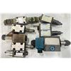 Image 1 : Lot of (9) Misc. Valves Some Part Numbers Unreadable