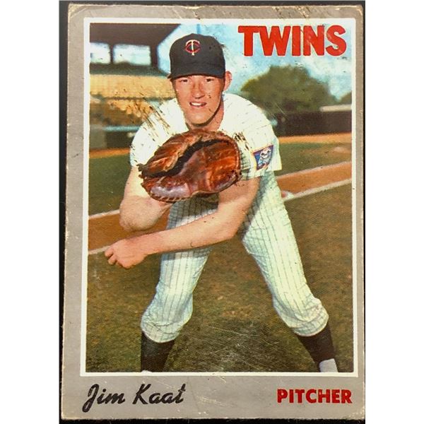 1970 O-PEE-CHEE JIM KAAT (HOF)