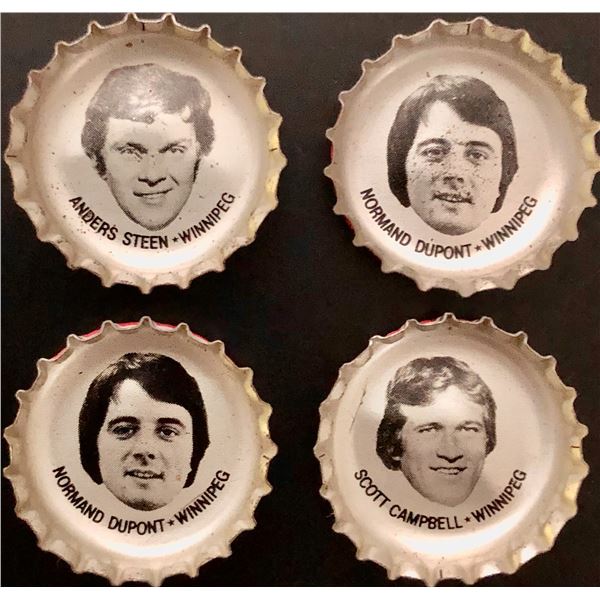 1980-81 PEPSI NHL CAPS - WINNPEG JETS (4)