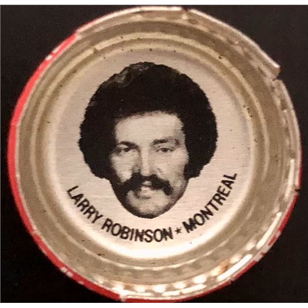 1980-81 PEPSI NHL CAPS (LARGE) - LARRY ROBINSON (HOF)