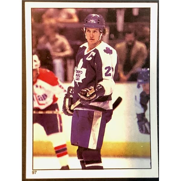 1981-82 O-PEE-CHEE DARRYL SITTLER (HOF)