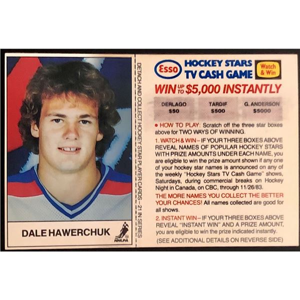 1983-84 ESSO DALE HAWERCHUK (HOF)