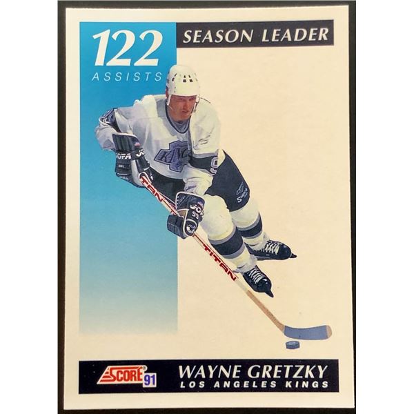 1991-92 SCORE WAYNE GRETZKY (HOF)