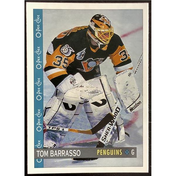 1992-93 O-PEE-CHEE TOM BARRASSO (HOF)