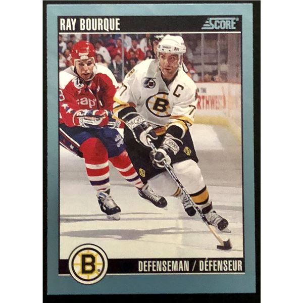 1992-93 SCORE RAY BOURQUE (HOF)
