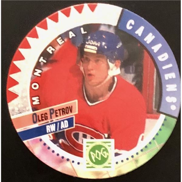 1994-95 7-ELEVEN NHL POGS - OLEG PETROV