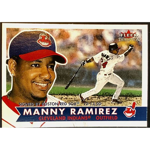 2001 FLEER MANNY RAMIREZ (HOF)