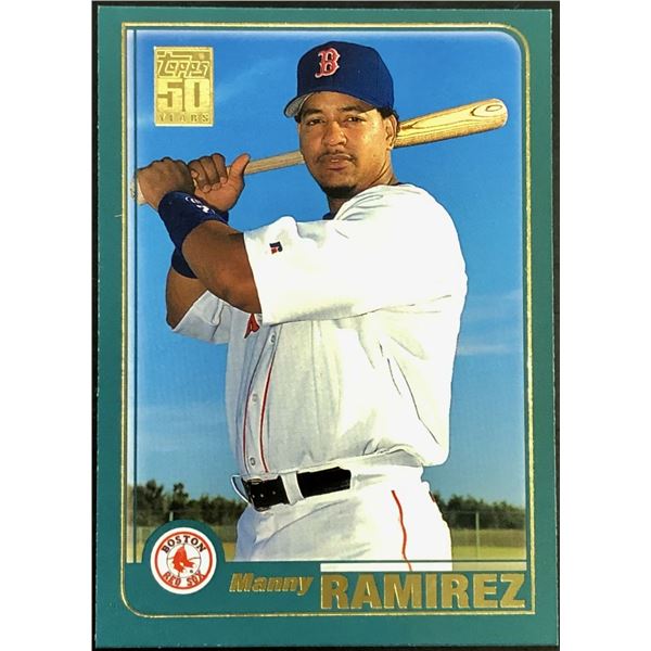 2001 TOPPS MANNY RAMIREZ (HOF)