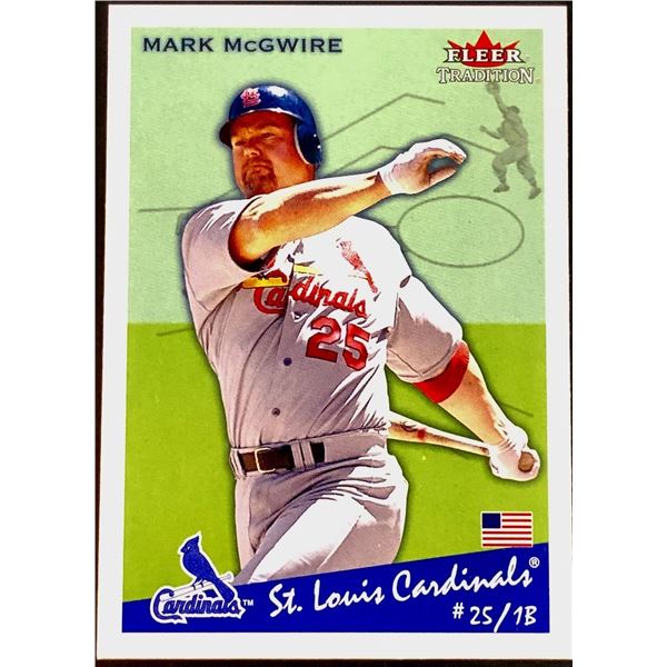 2002 FLEER MARK McGWIRE