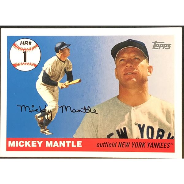 2006 TOPPS MICKEY MANTLE (HOF)
