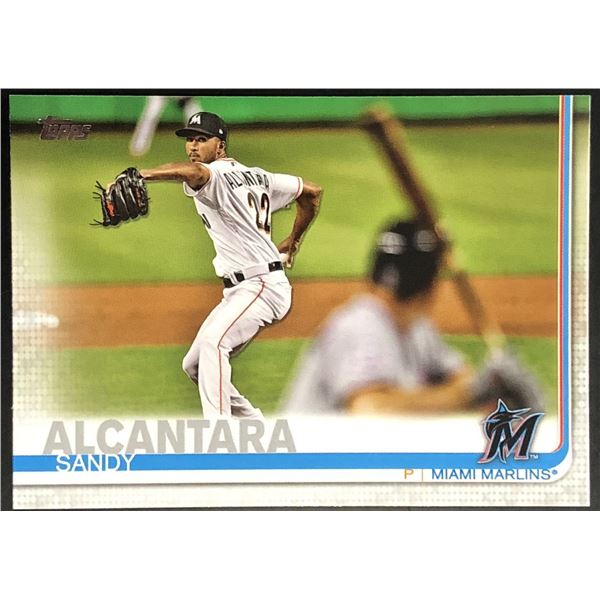 2019 TOPPS SANDY ALCANTARA