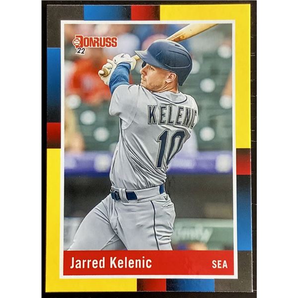 2022 DONRUSS '88 RETRO YELLOW PARALLEL JARRED KELENIC ROOKIE CARD