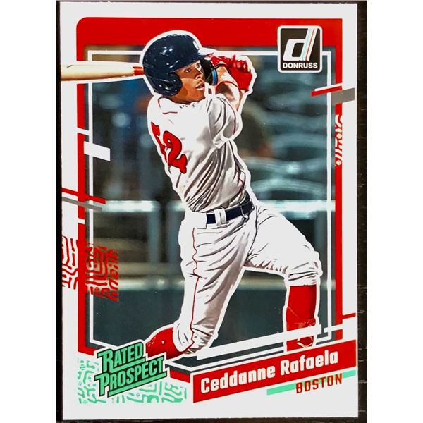 2023 DONRUSS CEDDANNE RAFAELA ROOKIE CARD